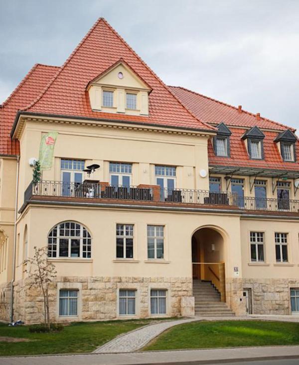 Hotel Villa Am Paradies Jena Buitenkant foto